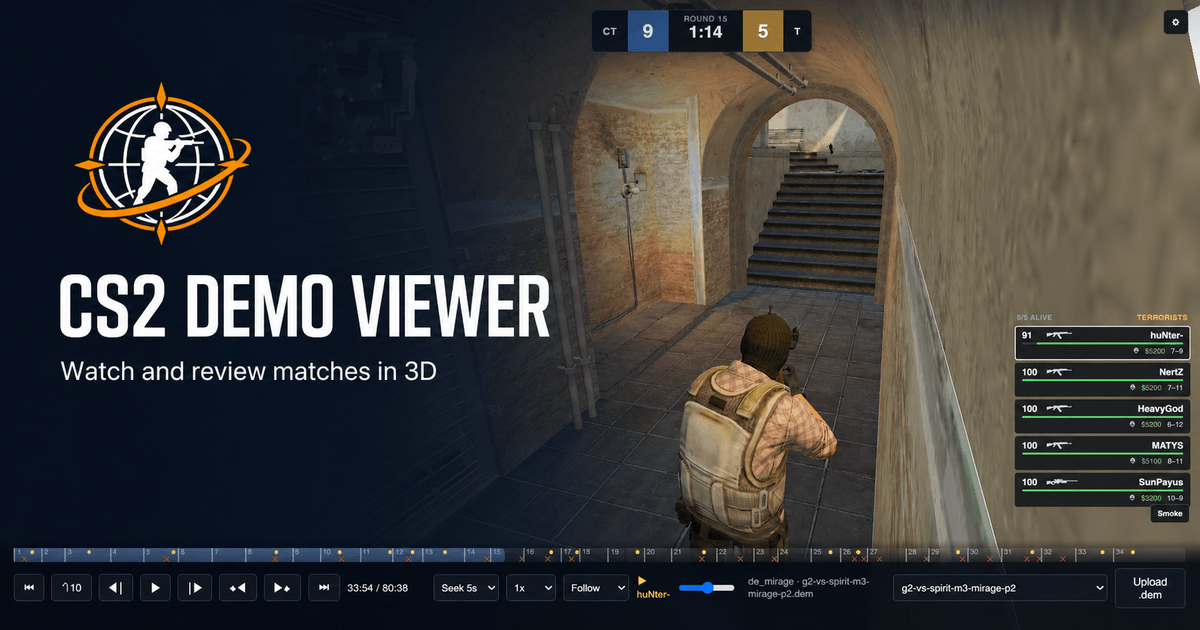 Counter-Strike 2 in the browser